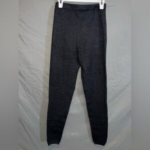 Dark Gray Knit Leggings